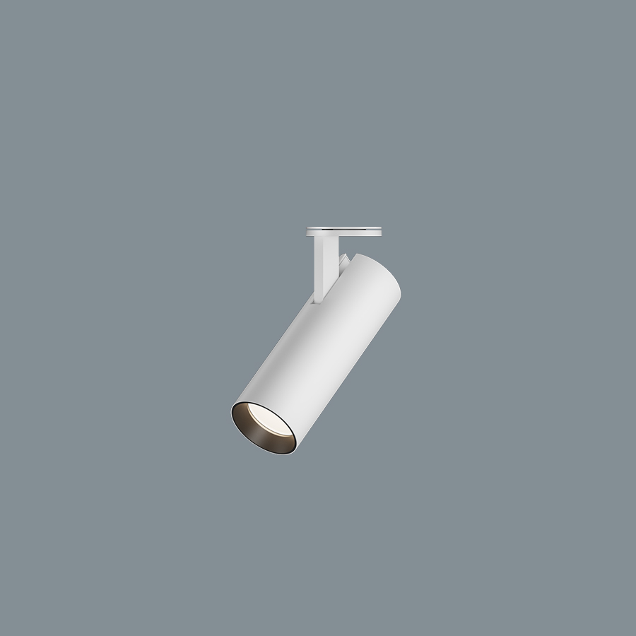 Roll+ 15W Semi-Recessed Spotlight by Lumen8